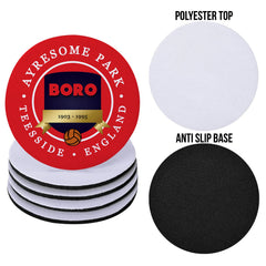 Middlesbrough Ayresome Park - Football Coaster - Square Or Circle