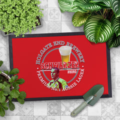 Middlesbrough Schwarzer  - Football Legends - Door Mat -60cm X 40cm