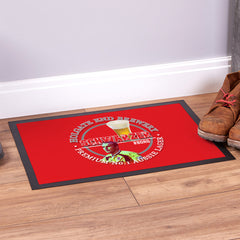 Middlesbrough Schwarzer  - Football Legends - Door Mat -60cm X 40cm
