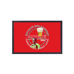 Middlesbrough Schwarzer  - Football Legends - Door Mat -60cm X 40cm