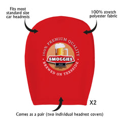 Middlesbrough Smoggies - Football Legends - Headrest Cover