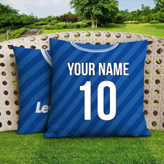 Millwall-- 1987 Home Shirt - 45cm or 61cm Retro Showerproof Outdoor Cushion