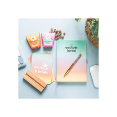 Mindful Moments Affirmation Cards with Wooden Stand