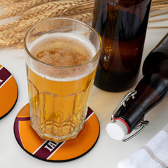 Motherwell 1987 Home Shirt - Personalised Drink Coaster - Square Or Circle