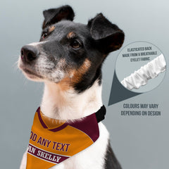 Motherwell 1987 Home Shirt - Personalised Pet Bandana - 4 Sizes
