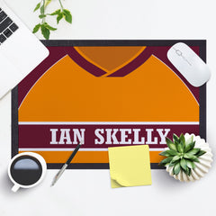 Motherwell 1987 Home Shirt - Personalised Retro Door Mat - 60cm x 40cm