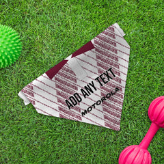 Motherwell 1992 Away Shirt - Personalised Pet Bandana - 4 Sizes