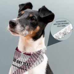 Motherwell 1992 Away Shirt - Personalised Pet Bandana - 4 Sizes