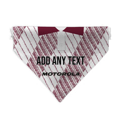 Motherwell 1992 Away Shirt - Personalised Pet Bandana - 4 Sizes