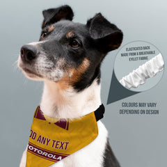 Motherwell 1994 Home Shirt - Personalised Pet Bandana - 4 Sizes