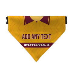 Motherwell 1994 Home Shirt - Personalised Pet Bandana - 4 Sizes