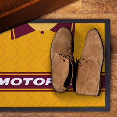 Motherwell 1994 Home Shirt - Personalised Retro Door Mat - 60cm x 40cm