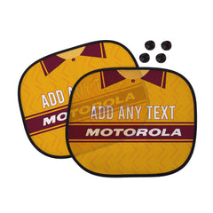 Motherwell 1994 Home Shirt - Personalised Retro Football Car Sun Shade - Set of 2