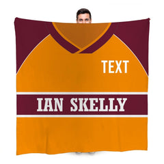 Motherwell Retro 1987 Home - Personalised Retro Fleece Blanket 150cm X 150cm