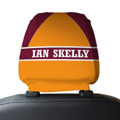 Motherwell Retro 1987 Home - Retro Football Shirt - Pack of 2 - Car Seat Headrest Covers