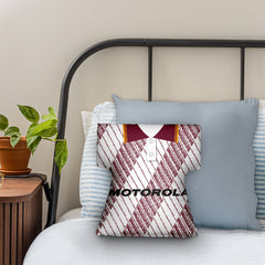 Motherwell Retro 1992 Away Shirt - Personalised Retro Shirt Cushion