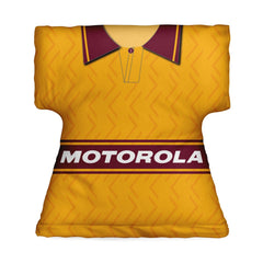 Motherwell Retro 1994 Home Shirt - Personalised Retro Shirt Cushion