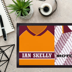 Motherwell Retro Retro Football Shirts - Bar Runner