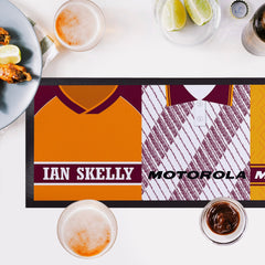 Motherwell Retro Retro Football Shirts - Bar Runner
