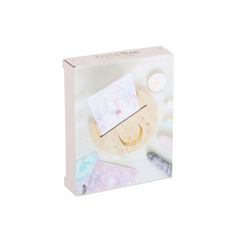 Natural Crystal Crescent Moon Tarot Card Stand