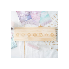 Natural Seven Chakras Tarot Card Stand