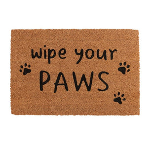 Natural Wipe Your Paws Doormat