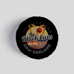 New Zealand Black Caps  - Legend Collection - Circle Cushion 14inch
