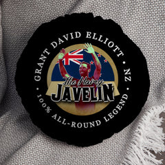 New Zealand Grant Elliott  - Legend Collection - Circle Cushion 14inch