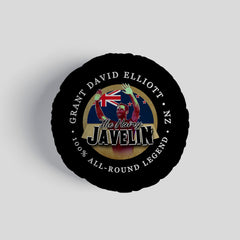 New Zealand Grant Elliott  - Legend Collection - Circle Cushion 14inch