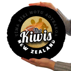 New Zealand Rugby League Kiwis  - Legend Collection - Circle Cushion 14inch