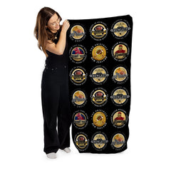 New Zealand Rugby Union - Legend Collection - Beach Towel