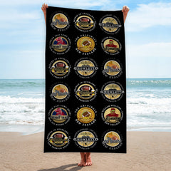 New Zealand Rugby Union - Legend Collection - Beach Towel