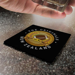 New Zealand Rugby Union Originals - Coaster - Circle or Square