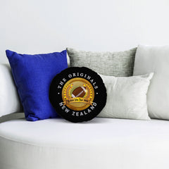 New Zealand Rugby Union Originals  - Legend Collection - Circle Cushion 14inch