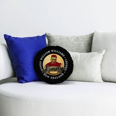 New Zealand Rugby Union Sonny  - Legend Collection - Circle Cushion 14inch
