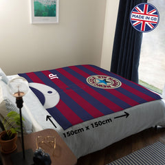 Newcastle - 1996 Away Shirt - Retro Fleece Blanket