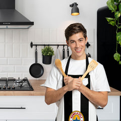 Newcastle - 1996 Home - Retro Football  Novelty Water-Resistant, Lazer Cut (no fraying) Light Weight Adults Apron