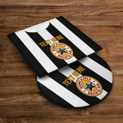 Newcastle 1996 Home Shirt - Personalised Drink Coaster - Square Or Circle