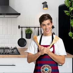 Newcastle - 1999 Home - Retro Football  Novelty Water-Resistant, Lazer Cut (no fraying) Light Weight Adults Apron