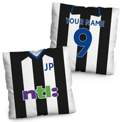 Newcastle - 2001 Home Shirt - 45cm or 61cm Retro Cushion