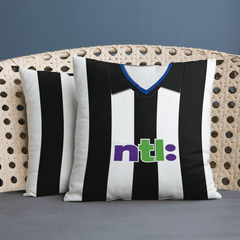 Newcastle - 2001 Home Shirt - 45cm or 61cm Retro Cushion