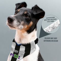 Newcastle 2001 Home Shirt - Personalised Pet Bandana - 4 Sizes