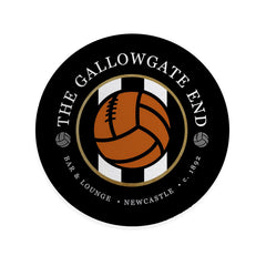 Newcastle Gallowgate - Football Coaster - Square Or Circle