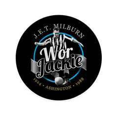 Newcastle Jackie Milburn- Football Coaster - Square Or Circle