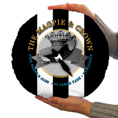 Newcastle Magpie - Football Legends - Circle Cushion 14inch