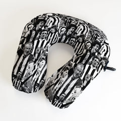 Newcastle Montage - Retro Football Travel Pillow