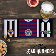 Newcastle - Retro Football Shirts - Bar Runner