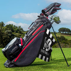Newcastle Shearer 9 - Football Legends - Golf Towel