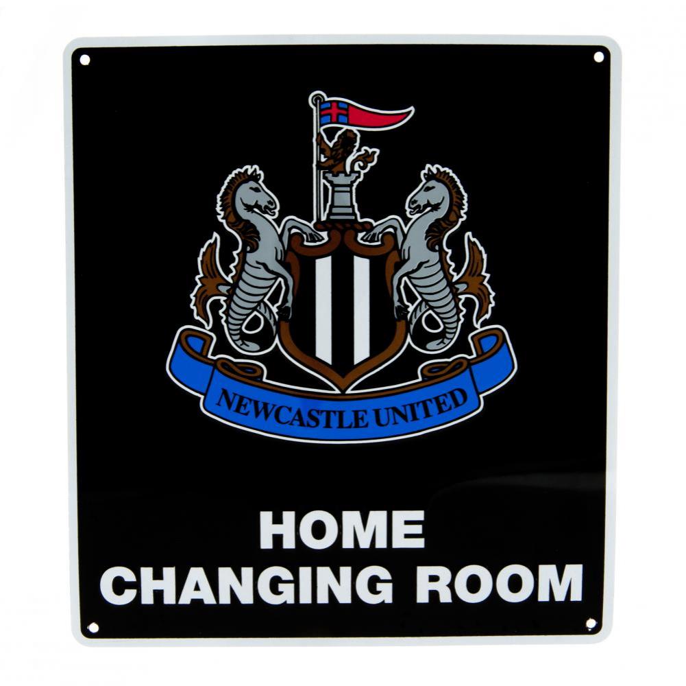 Newcastle United FC Home Changing Room Sign