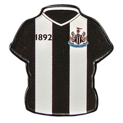 Newcastle United FC Home Shirt Keyring & Badge Set